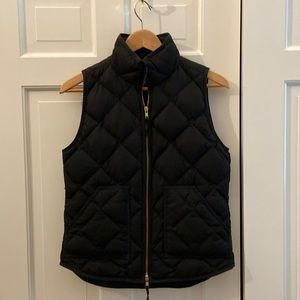 J.Crew black extra small vest excellent condition